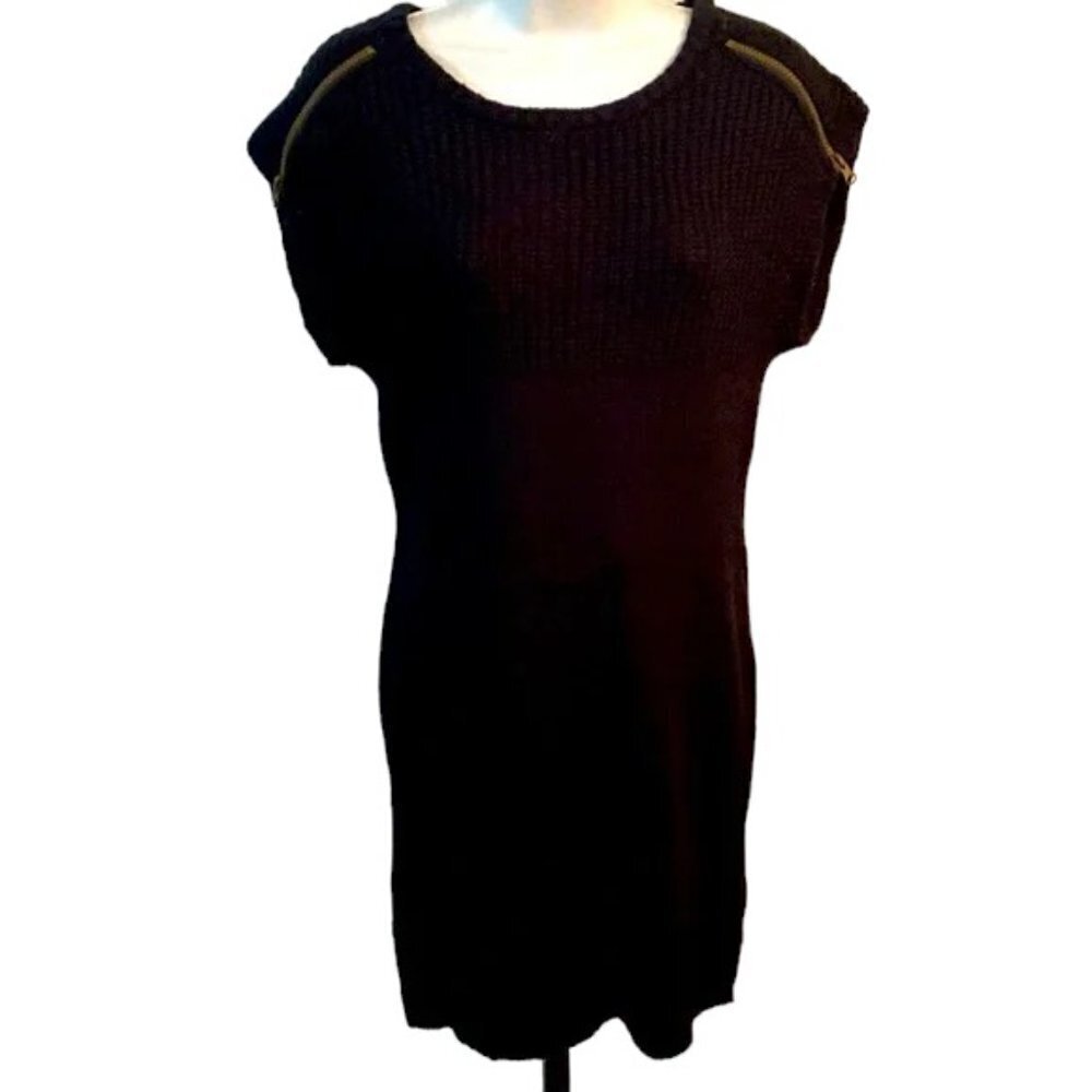 NWT Red Paint Knit Sweater Dress size L